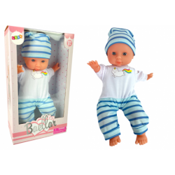 Baby Doll Blue Striped Pyjamas 30 cm