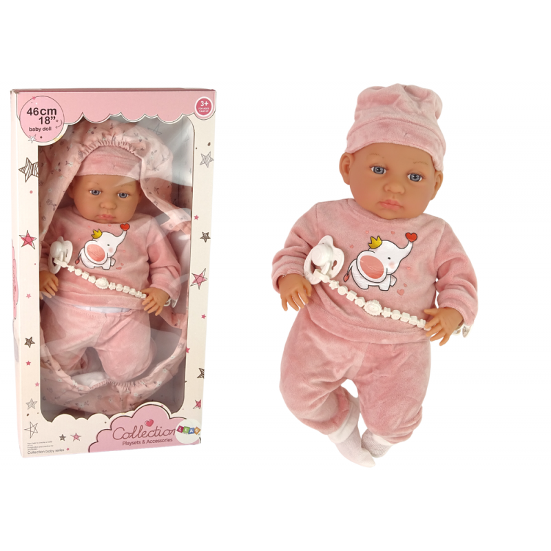 Baby Doll 46 cm Pink teat Baby Elephant