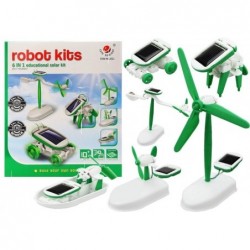 Kids Solar DIY Educational Kit Toy 6in1 Robot