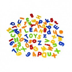 Magnetic Letters and Numbers in a Jar Alphabet of 78 Elements