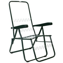 Кресло BADEN-BADEN с подушкой T0590253, 59x52xH100см, складная металлическая металлическая рама