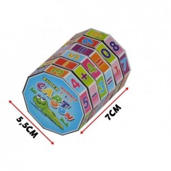 Educational Cube Mathematical Barrel Learning Numbers
