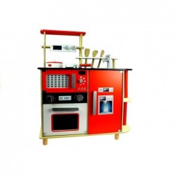 Wooden Kitchen 78cm "Sophia" with Accessories