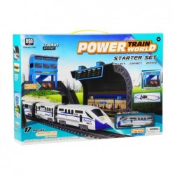 Commuter Train 244 cm Batteries + Railway Station + Carriage