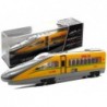 Pendolino Spring Powered Train Yellow with Sound and Lights