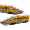 Pendolino Spring Powered Train Yellow with Sound and Lights