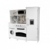 Wooden Anna Kitchen On Faucets Cooking Sounds Fridge