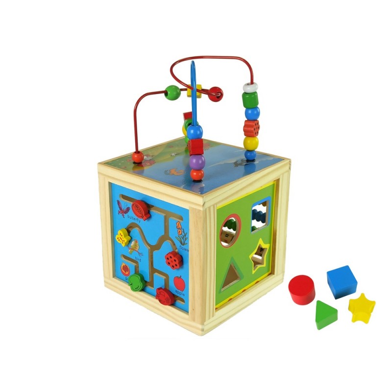 Erzi 42510 Cubo A Incastri Educational Game