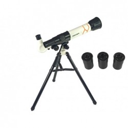 Scientific Educational Telescope With A White Phone Holder