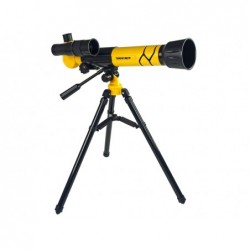 Scientific Educational Telescope With Yellow A  Phone Holder