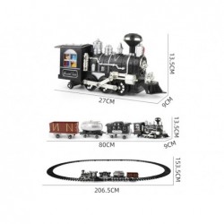 Huge Train Train Sound Sound Lights Smoke 206.5 cm x 153.5 cm