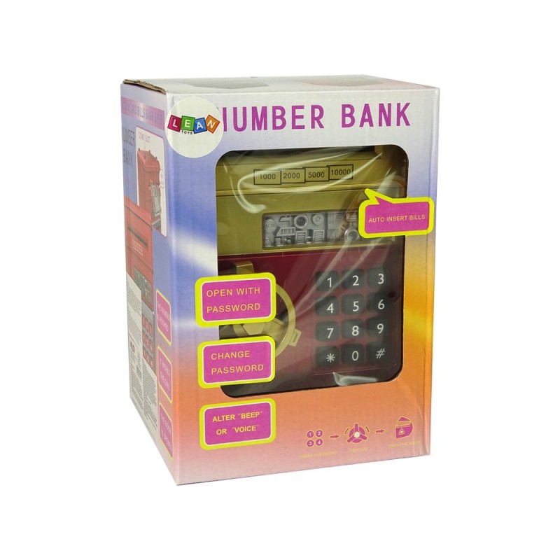 Electronic Money Box Saving Gold Code