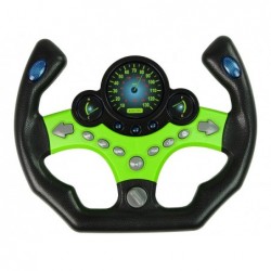 Steering Wheel Kit Keys Sound Lights Green
