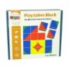 Wooden Puzzle Coloured Blocks Patterns Imagination Puzzles