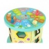 Wooden Educational Cube Number Sorter Game Pawns Labyrinth Beads