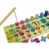 Educational Wooden Board 4 in 1 Numbers Counting Fish Catching
