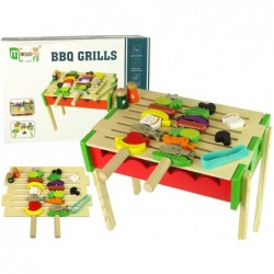 Wooden Grill Accessories Barbecue Skewers Grilling Baking