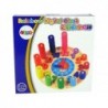 Educational Wooden Baby Clock Colours Shapes Learning to Count