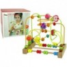 Wooden Bead Labyrinth Fruit Counting Cube