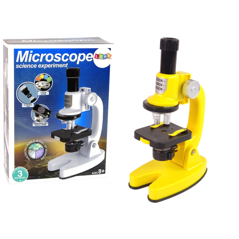 Microscope Yellow For The Little Scientist Educational Set