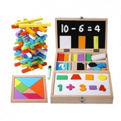 Educational math board  Magnetic chalkboard For learning to write and do maths
