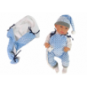 Baby Doll 46 cm Blue Dummy Star Blanket