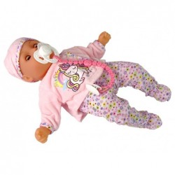 Baby Doll Sound Pacifier Bib Pink Unicorn Pyjamas