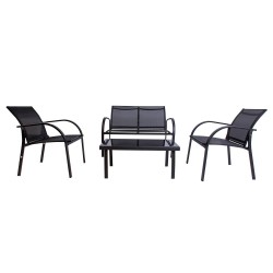 Garden furniture set BERT table, bench and 2 chairs