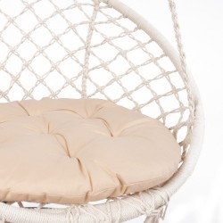 Hanging chair BOHOM white