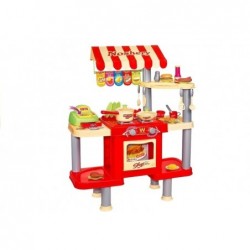 Kids Role Play Set Kitchen Fast Food Cash Register