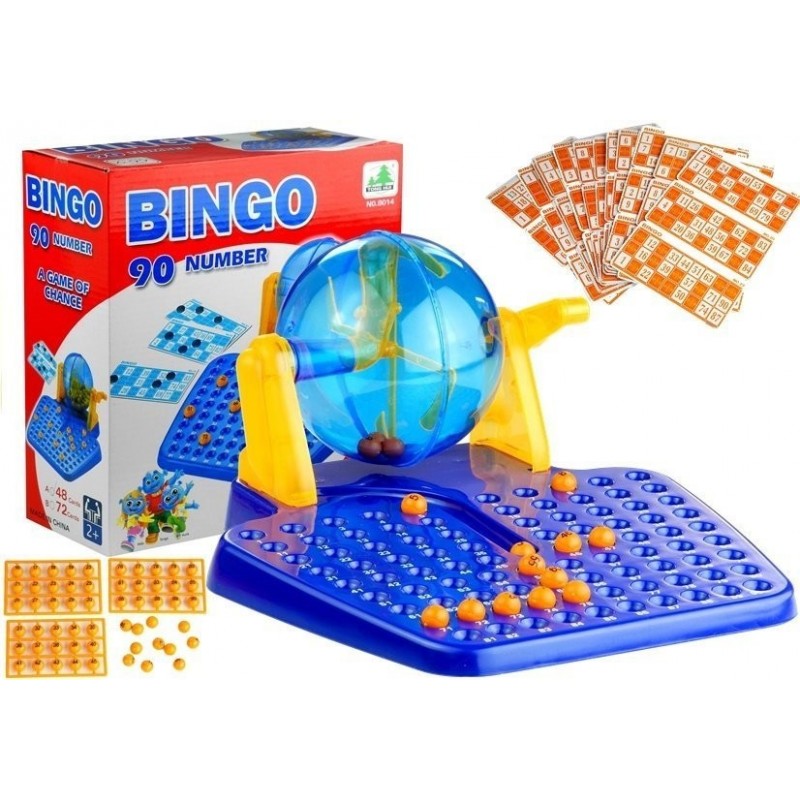Bingo Lotto Family Game Board Lottery Wheel 