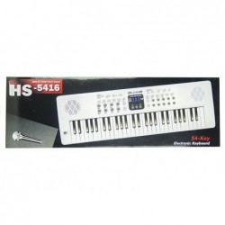 Keyboard Organs HS5416 54 Keys White 70 cm