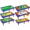 6in1 Table with Replaceable Game Boards Accessories Football Basketball Snooker