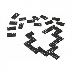 Domino Dominoes Dominos In A Wooden Box 28PCS 