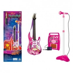 Guitar with microphone...