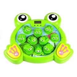Glowing Frogs with a Hammer Arcade Game