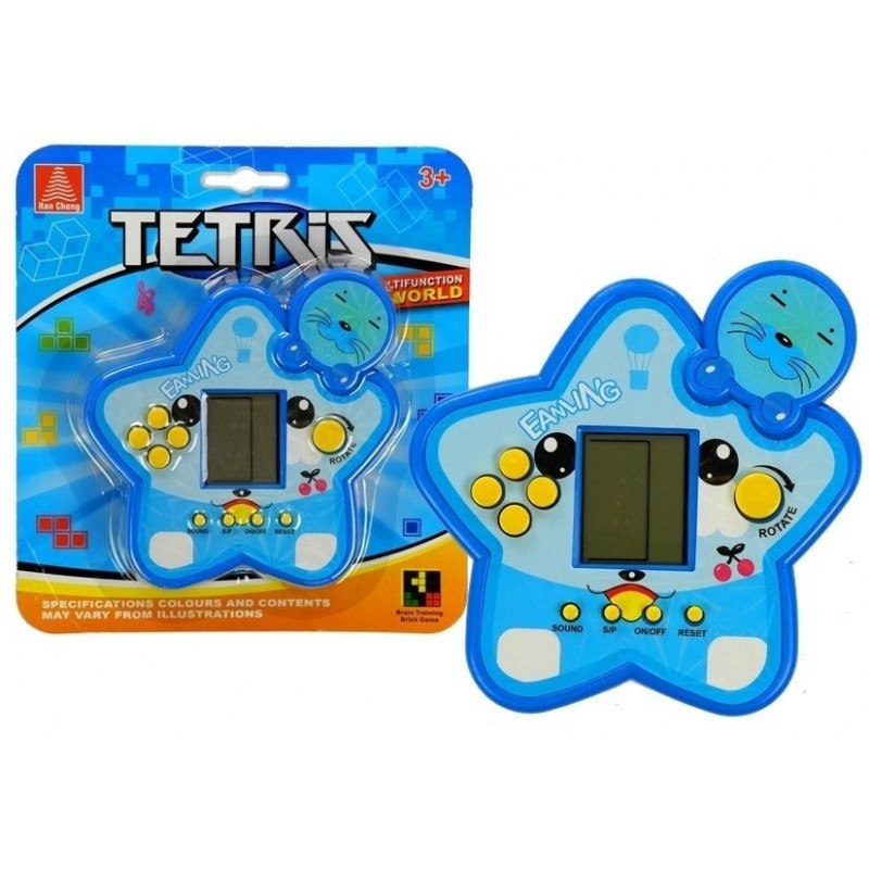 Tetris Star Electronic Game - Blue