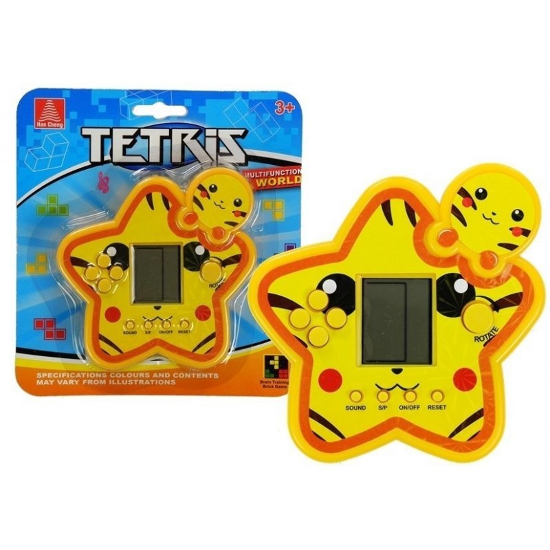 Electronic game Tetris Star Yellow