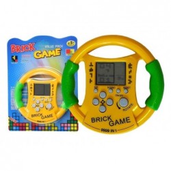 Brick Game Electronic Tetris Steering Wheel Yellow