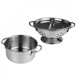Stainless Steel Pots and Pans Miniature 8 pcs