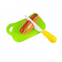 Hot-Dog Set for Cutting Indredients in a Basket