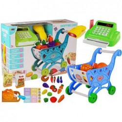 Mini Market Trolley with Cash Register + Accesories
