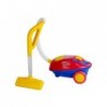 Red-Yellow Battery Operated Vacuum Cleaner with Lights and Sound