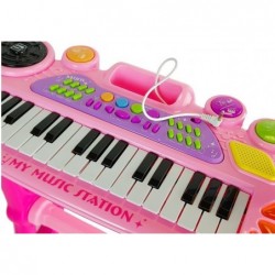 Keyboard with Microphone and USB Chair Rose