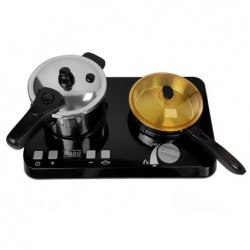 Stainless steel kitchen set Induction hob 32 elements