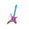 Electric Guitar with Lights and Sounds Pink 62cm
