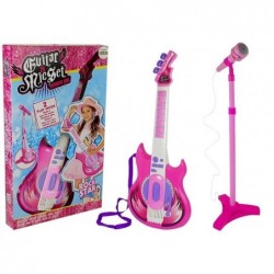 Guitar With Microphone Rock Star Sound
