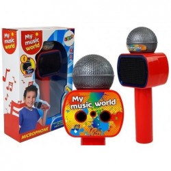 Children's Microphone Wireless Karaoke Bluetooth Speaker Red