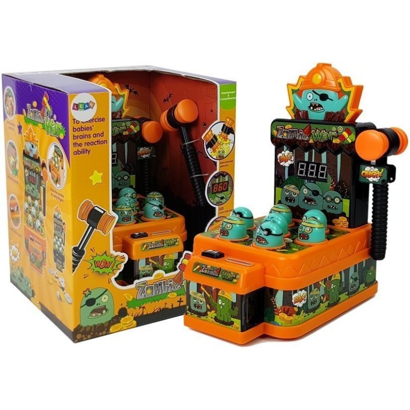 Arcade Game Hit Zombie Hammer Orange Sound