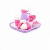 "Alisa" Cookware Set Tray 4 People Polesie Purple Pink 40657